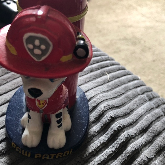 Firefighter Dog Toothbrush Holder - Picture 3 of 4